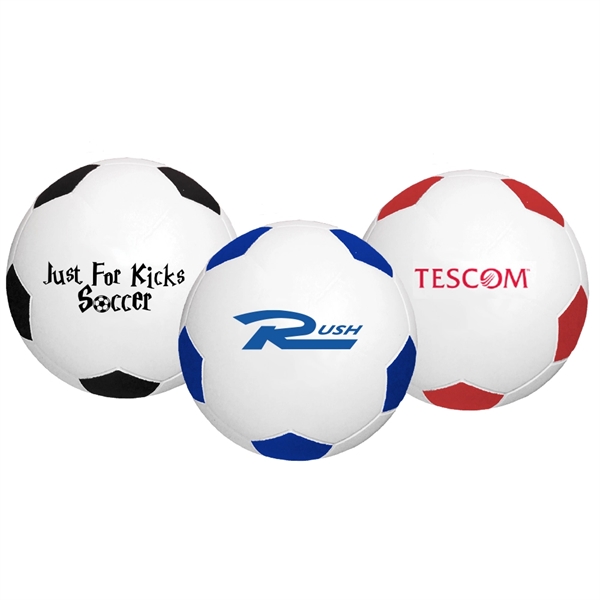 Soft, durable, mini foam soccer ball measuring 4" for advertising a... from ASI 38120 Ball Pro / Diversified Quality Kitchenware