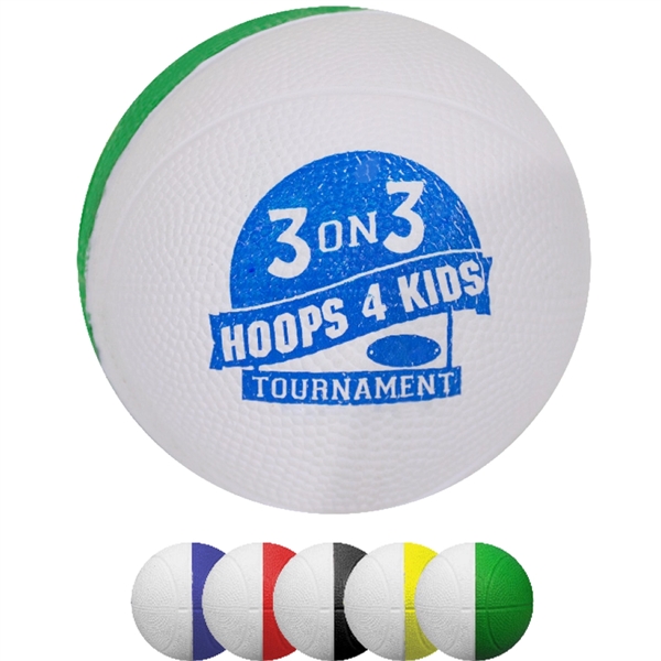 Soft, durable, mini foam basketball measuring 4" for advertising a team... from ASI 38120 Ball Pro / Diversified Quality Kitchenware