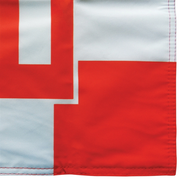 Basic double sided polyester half drop style backpack flag kit... from ASI 80228 Quinn