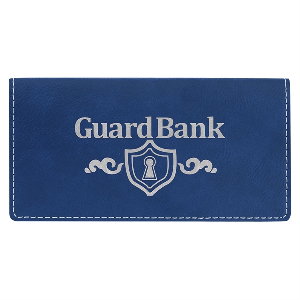 6 3/4" x 3 1/2" x 1/16" blue and silver PU... from ASI 74601 Calico