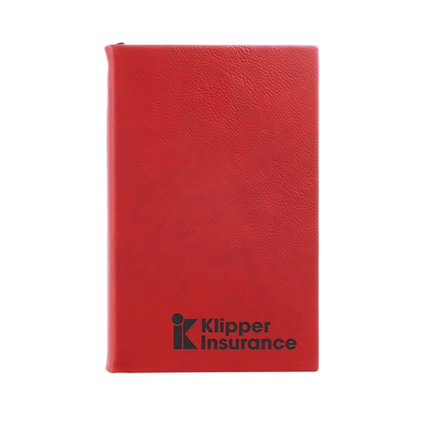 5 1/4" x 8 1/4" x 3/4" 112-page journal with satin... from ASI 74601 Calico