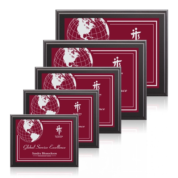 Cherry or Black Finish Plaques... from ASI 84592 St Regis Group / St Regis