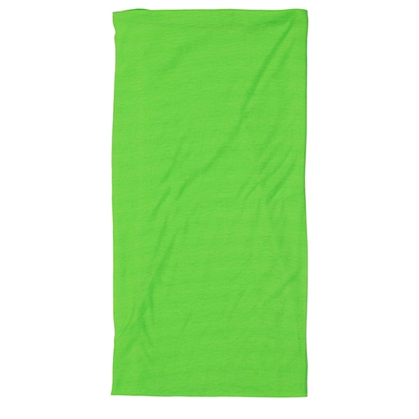 100% polyester microfiber neck gaiter/face cover; one size fits all.... from ASI 62660 Innovation Line