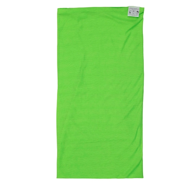 100% polyester microfiber neck gaiter/face cover; one size fits all.... from ASI 62660 Innovation Line