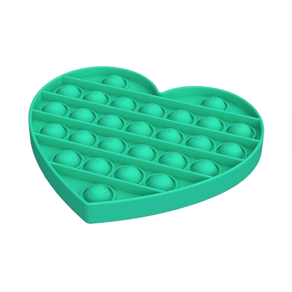 4.92" x 4.92" x 0.59" round plastic push pop bubble fidget... from ASI 37218 Athena Promo (tm)