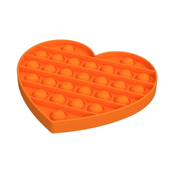 4.92" x 4.92" x 0.59" round plastic push pop bubble fidget... from ASI 37218 Athena Promo (tm)