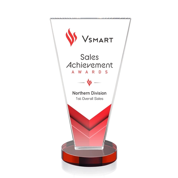 Fabulous Starfire Award tapers towards a striking ruby red base. Let... from ASI 84592 St Regis Group / St Regis