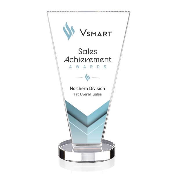 Fabulous Starfire Award tapers towards a beautiful optical crystal base. Let... from ASI 84592 St Regis Group / St Regis