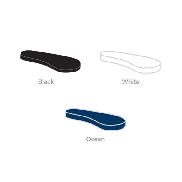 Classic surf-style flip flops with fabric straps and EVA foam construction... from ASI 92980 WOV-IN®