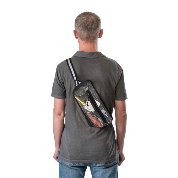 The Sigma Clear Mini Sling bag offers clear visibility of your... from ASI 56070 Gemline / Gemline®