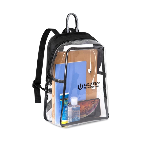 The Sigma Clear Mini Backpack offers clear visibility of your contents,... from ASI 56070 Gemline / Gemline®