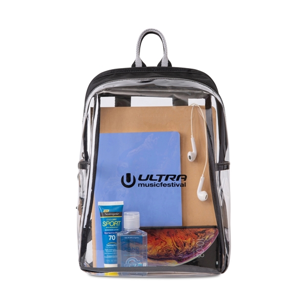 The Sigma Clear Mini Backpack offers clear visibility of your contents,... from ASI 56070 Gemline / Gemline®