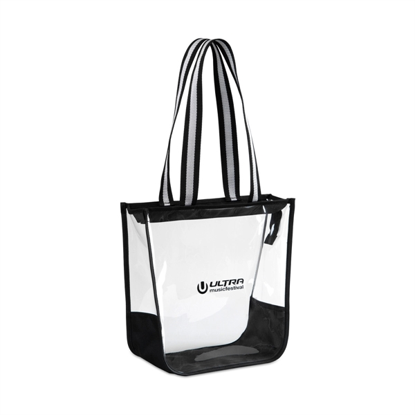 The Sigma Clear Zippered Tote offers clear visibility of your contents,... from ASI 56070 Gemline / Gemline®