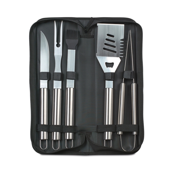 These essential stainless steel barbecue tools are crafted with a comfortable... from ASI 56070 Gemline / Gemline®