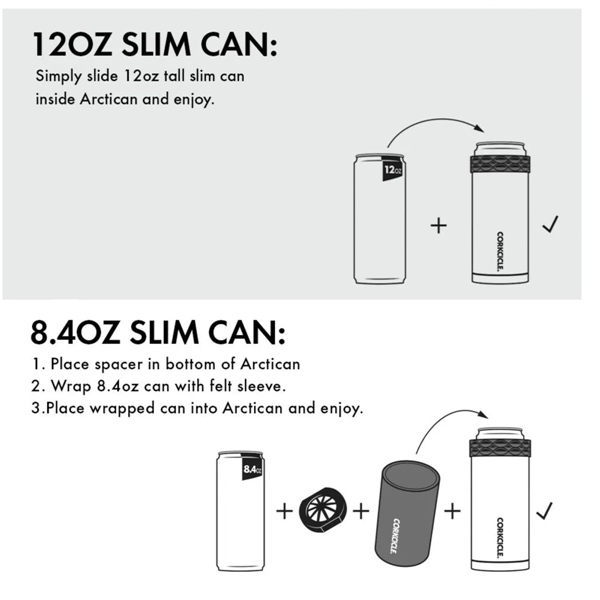 The Slim Arctican keeps cold cans cold for up to 3... from ASI 56070 Gemline / Gemline®