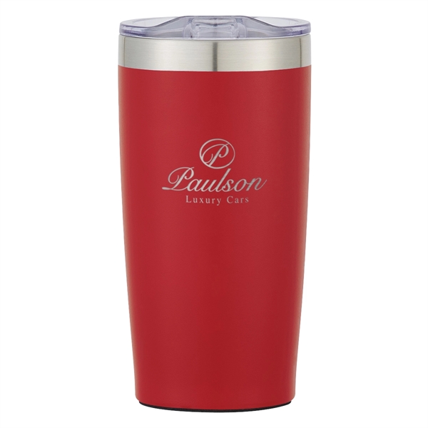 20 oz. travel mug with spill-resistant lid and double-wall insulation... from ASI 61125 Hit Promotional Products / Hit®