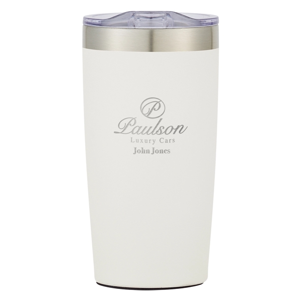 20 oz. travel mug with spill-resistant lid and double-wall insulation... from ASI 61125 Hit Promotional Products / Hit®