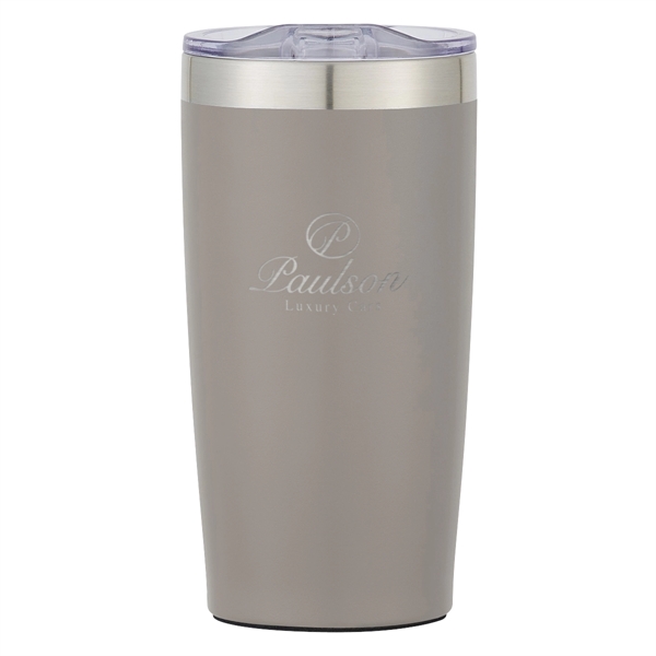 20 oz. travel mug with spill-resistant lid and double-wall insulation... from ASI 61125 Hit Promotional Products / Hit®