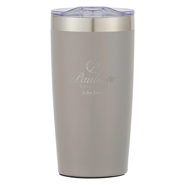 20 oz. travel mug with spill-resistant lid and double-wall insulation... from ASI 61125 Hit Promotional Products / Hit®