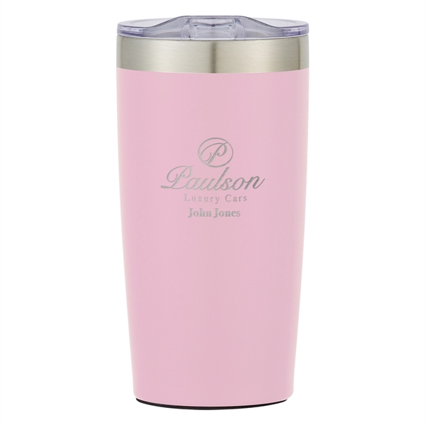 20 oz. travel mug with spill-resistant lid and double-wall insulation... from ASI 61125 Hit Promotional Products / Hit®