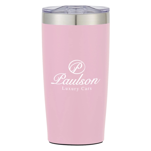 20 oz. travel mug with spill-resistant lid and double-wall insulation... from ASI 61125 Hit Promotional Products / Hit®