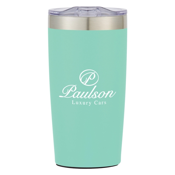 20 oz. travel mug with spill-resistant lid and double-wall insulation... from ASI 61125 Hit Promotional Products / Hit®