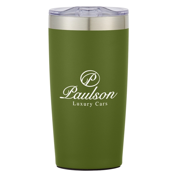 20 oz. travel mug with spill-resistant lid and double-wall insulation... from ASI 61125 Hit Promotional Products / Hit®