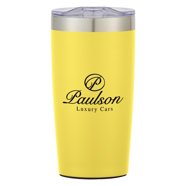 20 oz. travel mug with spill-resistant lid and double-wall insulation... from ASI 61125 Hit Promotional Products / Hit®