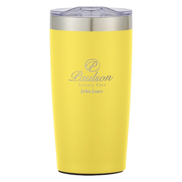 20 oz. travel mug with spill-resistant lid and double-wall insulation... from ASI 61125 Hit Promotional Products / Hit®