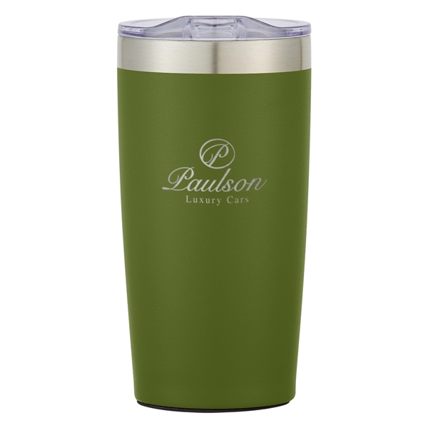 20 oz. travel mug with spill-resistant lid and double-wall insulation... from ASI 61125 Hit Promotional Products / Hit®