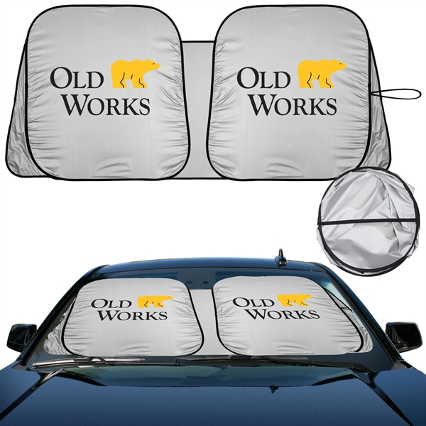 Versatile shade with the new patented contoured flap design.... from ASI 37586 Auto-Sun-shade/Intertek