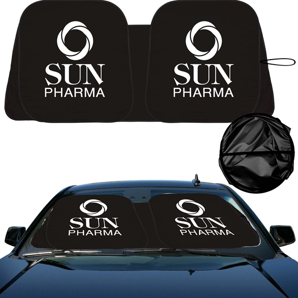 Versatile shade with the new patented contoured flap design.... from ASI 37586 Auto-Sun-shade/Intertek