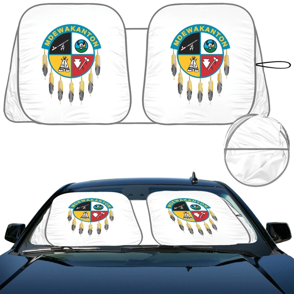 Versatile shade with the new patented contoured flap design.... from ASI 37586 Auto-Sun-shade/Intertek