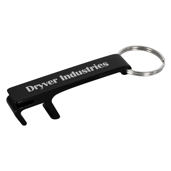 2.25" Knox metal bottle opener keychain with cellphone stand.... from ASI 61125 Hit Promotional Products / Hit®