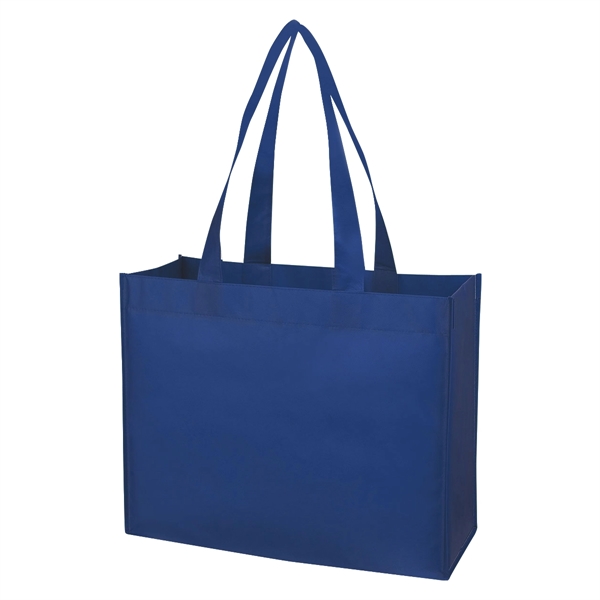 Matte Laminated Non-Woven Shopper Tote.  Made Of 80 Gram Laminated... from ASI 61125 Hit Promotional Products / Hit®