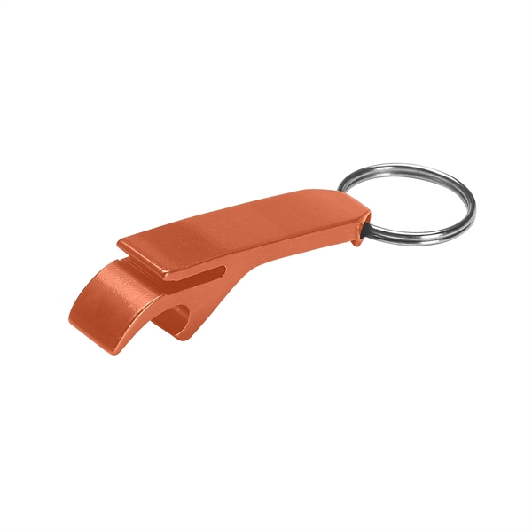 Aluminum Bottle/Can Opener Key Ring.  Opens Bottles and Flip-Top Cans.... from ASI 61125 Hit Promotional Products / Hit®