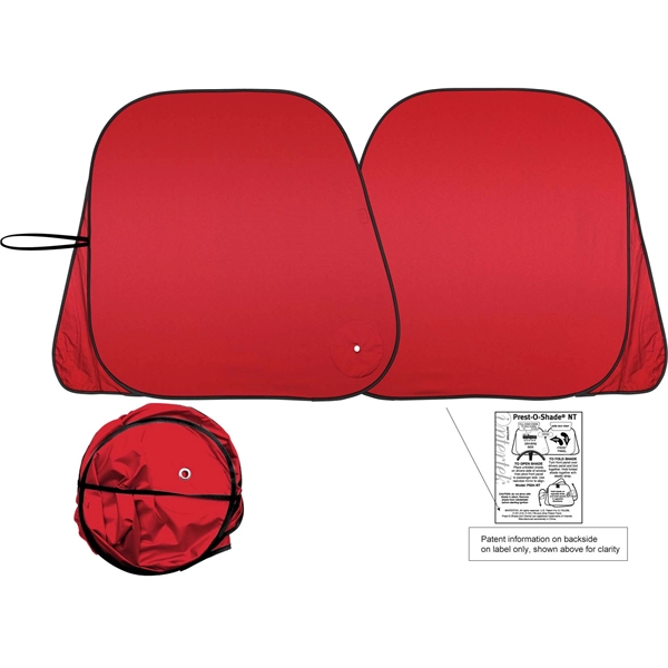 Xtra large collapsible Optimum fit fabric sunshade for trucks and vans.... from ASI 37586 Auto-Sun-shade/Intertek