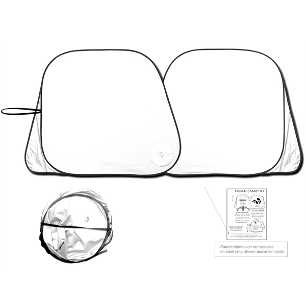 Xtra large collapsible Optimum fit fabric sunshade for trucks and vans.... from ASI 37586 Auto-Sun-shade/Intertek