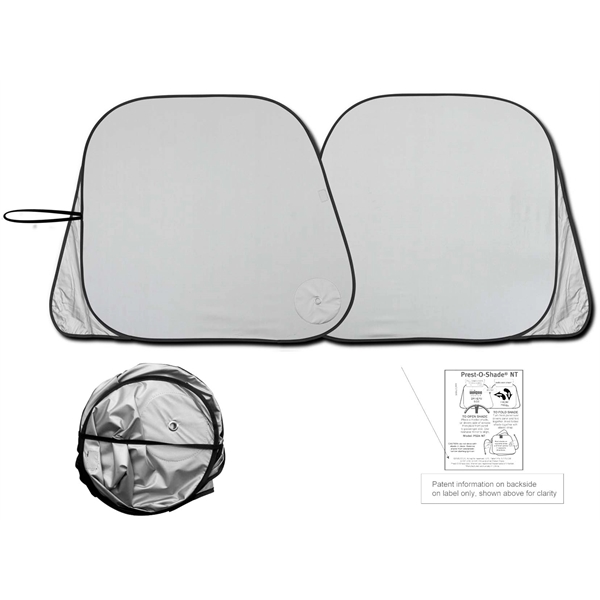 Xtra large collapsible Optimum fit fabric sunshade for trucks and vans.... from ASI 37586 Auto-Sun-shade/Intertek