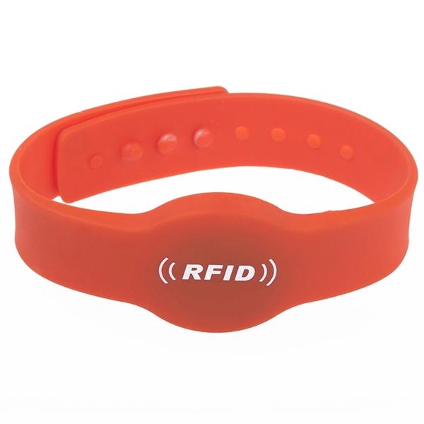Contact-free RFID wristbands made with 100% SGS approved silicone.... from ASI 68190 Lungsal / Lungsal