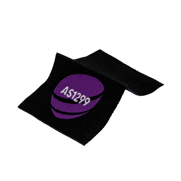 Custom woven polyester garment labels in assorted sizes in up to... from ASI 52263 EMT / EMT EMT EASY
