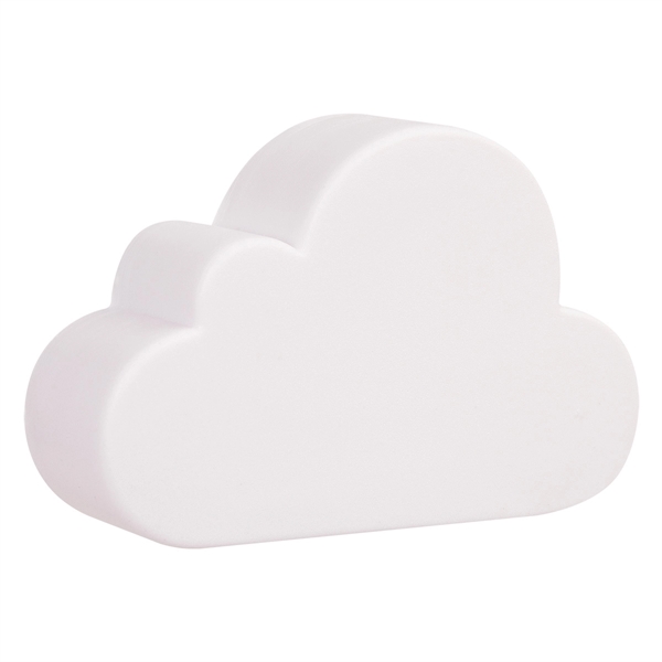 Cloud shaped stress reliever measuring 3" x 2" and made of... from ASI 61125 Hit Promotional Products / Hit®