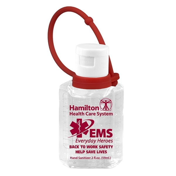 0.5 oz. squeeze bottle with citrus scented hand sanitizer antibacterial gel... from ASI 62660 Innovation Line