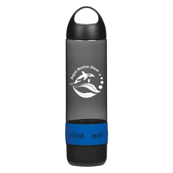 16 oz. impact- and shatter-resistant bottle with wireless speaker.... from ASI 61125 Hit Promotional Products