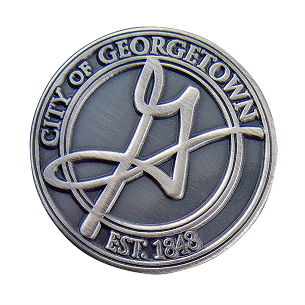 Custom die cast metal lapel pins in assorted sizes with butterfly... from ASI 52263 EMT / EMT