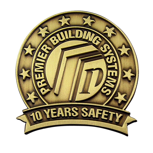 Custom die cast metal lapel pins in assorted sizes with butterfly... from ASI 52263 EMT / EMT