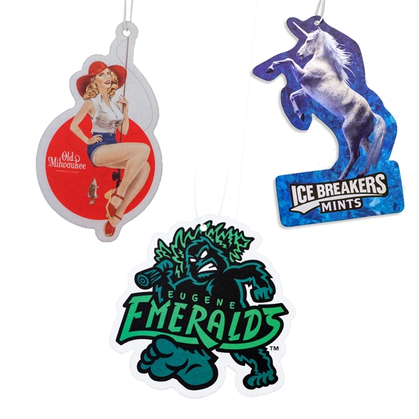 Paper air fresheners with hanging string and cello bag.... from ASI 52263 EMT / EMT EMT EASY