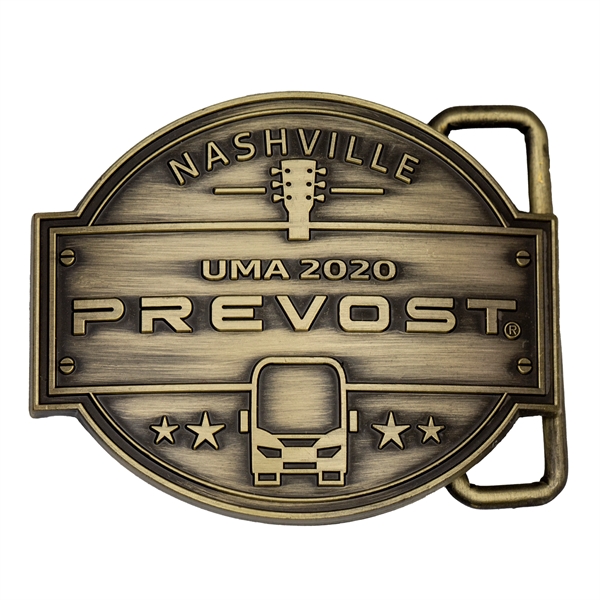 Die cast metal belt buckles in assorted sizes, styles and finishes.... from ASI 52263 EMT / EMT EMT EASY