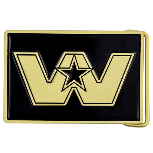 Die cast metal belt buckles in assorted sizes, styles and finishes.... from ASI 52263 EMT / EMT EMT EASY