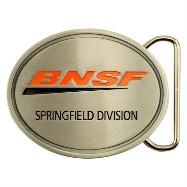 Die cast metal belt buckles in assorted sizes, styles and finishes.... from ASI 52263 EMT / EMT EMT EASY